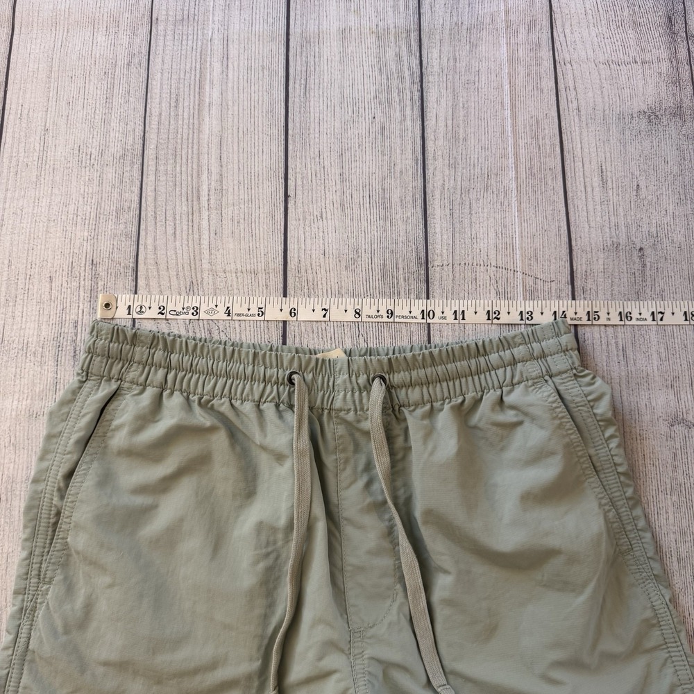 Madewell Womens Pull On Shorts Small Green Drawstring Casual Lightweight Beach - Picture 4 of 6